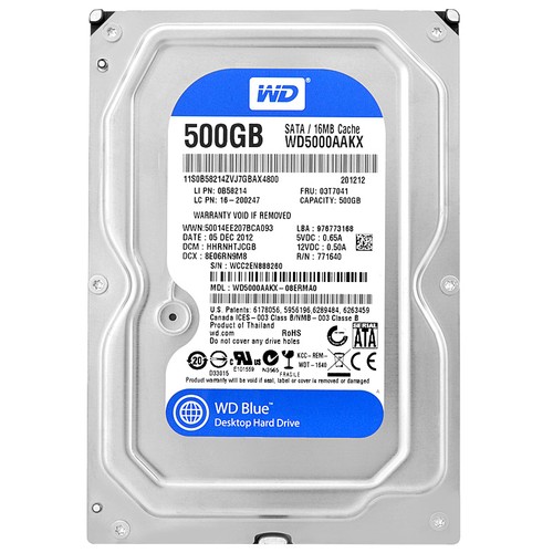 Festplatte blue 500gb hdd - festplatte,