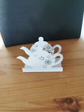 Serviettenständer Landhaus weiß NEU Serviettenhalter Shabby Nostalgie