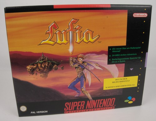 Super nintendo snes - lufia, big