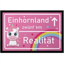 Fußmatte mit Spruch lustig