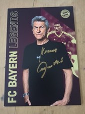 Orginales Autogramm. Bundesliga. Bayern München. DFB. Klaus Augenthaler 
