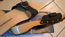 Berkemann Damen Holz-Glogs Schuhe Gr. 41 mit schwarzem Leder