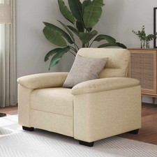 Sofa Stoff Einzelsofa 2-Sitzer
