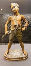 Große skulptur siffleur - große, „siffleur“