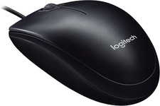 Logitech M90 1000 DPI Maus - 910-001793 - Schwarz