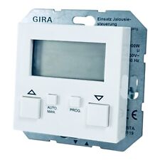 Gira System 55 Jalousiesteuerung 0841 Aufsatz + 0399 Einsatz / easy / Reinweiß