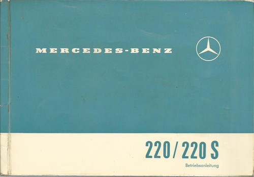 Mercedes 111 220 - mercedes, /