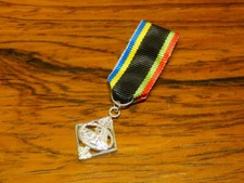 Miniaturschnalle 16 mm Dt. Rettungsschwimmabzeichen DLRG Silber Orden Bundeswehr