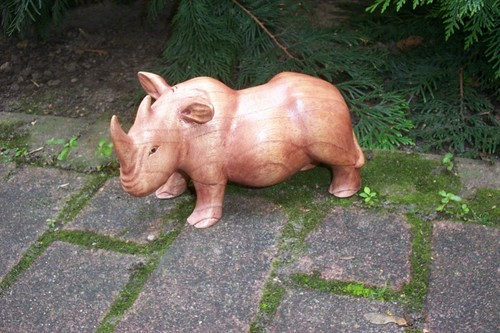 Schönes nashorn holz - schönes,