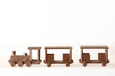 Spur H0  Holz Eisenbahn für Kinder Spielplatz - siehe Foto  (317288)