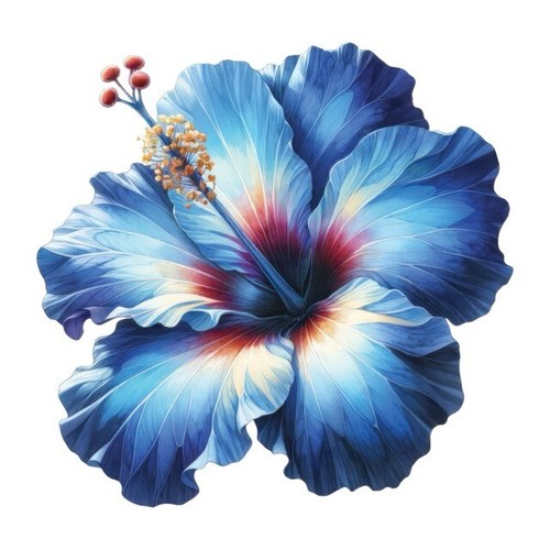 9x9 blume wandtattoo - cm,
