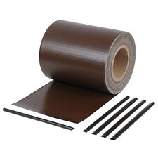 35m PVC Sichtschutzstreifen Gartenzaun Sichtschutzfolie Stabmattenzaun 1187br