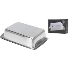 Butterdose Edelstahl Butterglocke Butterbehälter Butterschale