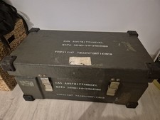 Original Bundeswehr Transportkiste GFK  Lhotellier Nato Gas Austrittskegel Rar