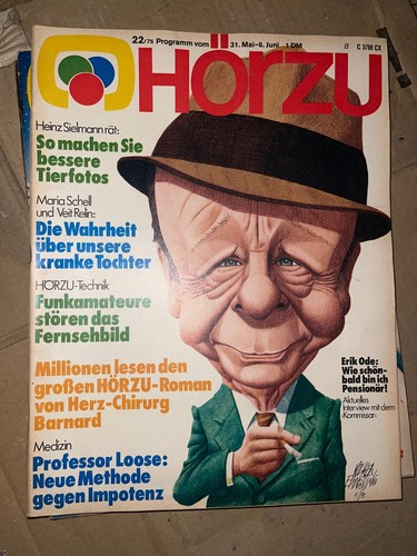 Hörzu zeitschrift 1975 - hörzu,