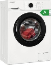 EXQUISIT Waschmaschine Frontlader 6kg 1000U A Weiß Aquastop WA6110-020A