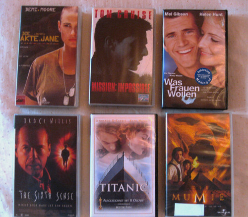 Vhs sammlung stck - stck., filme