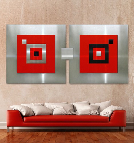 Original abstrakt metall - original, bild