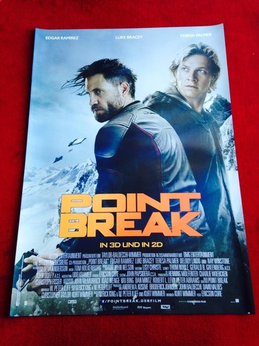 Point break kinoplakat poster - break,