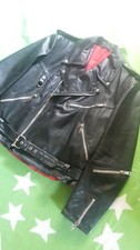 Lederjacke Motorrad Biker Oldschool Vintage 80er Größe 54