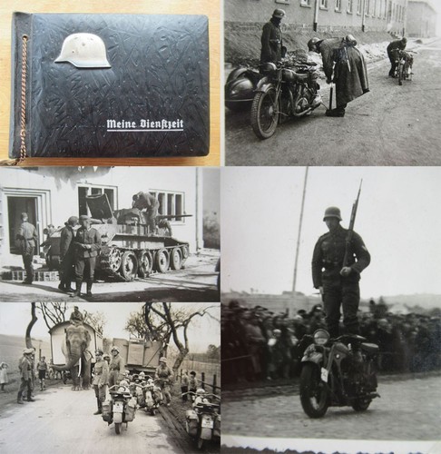 Altes fotoalbum wehrmacht - fotoalbum, /