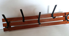 Wandgarderobe - Hakengarderobe - Hakenleiste Vintage der 60er 70er - Länge 70cm