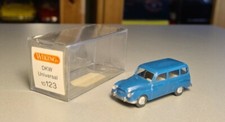 Modellauto Wiking 1:87 / Spur H0  # 10 123  DKW Universal Kombi blau  mit OVP WH