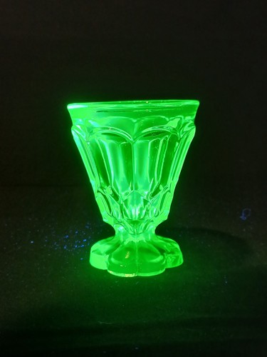 Uranglas becher biedermeier - becher,
