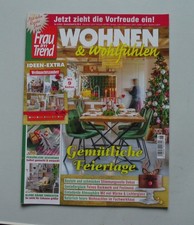2 Zeitschriften - Frau im Trend Wohnen & Wohlfühlen  + Lisa Blumen&Pflanzen 6/24
