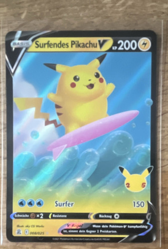 Pokemon surfendes pikachu - pokemon, v