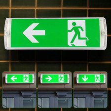 LED Notleuchte Notbeleuchtung Notausgangslicht Leuchtschild Fluchtwegleuchte