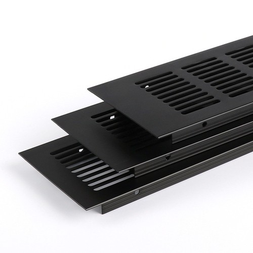 Schwarzes aluminium - schwarzes,
