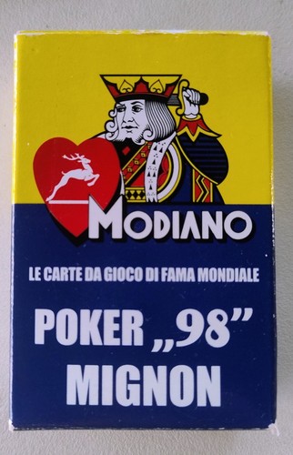 Poker kartendeck mignon - poker, 98