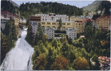 20053715 - Bad Gastein Bad Gastein, Wasserfall/waterfall,Monopol Kunst- u.