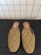 ZARA Mule Gelb 36