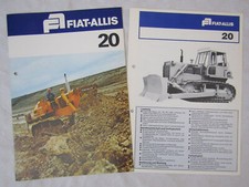 2 Prospekte Fiat Allis 20