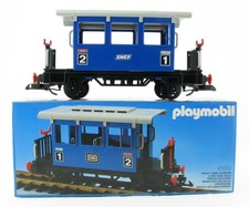 PLAYMOBIL 4100 V2 Personenwagen in OVP Waggon Wagen für Eisenbahn Zug Lok Spur G