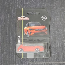 Modellauto Opel Corsa F Orange / Schwarz, 1:55 Spielzeugauto, NEU