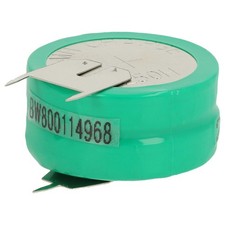 NiMH Ersatz 2-Knopfzellen-Akku Typ 2/V250H 250mAh 2,4V mit 3 Pins