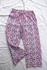 lange Schlafanzughose  Schlafanzug Hose Gr. 134/140 SNOOPY Die Peanuts helllila