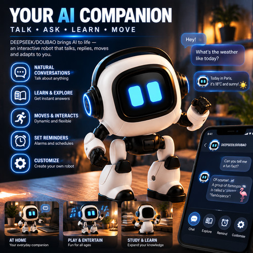 Smart desktop robot voice - desktop,