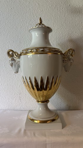 Große fürstenberg prunkvase - große,