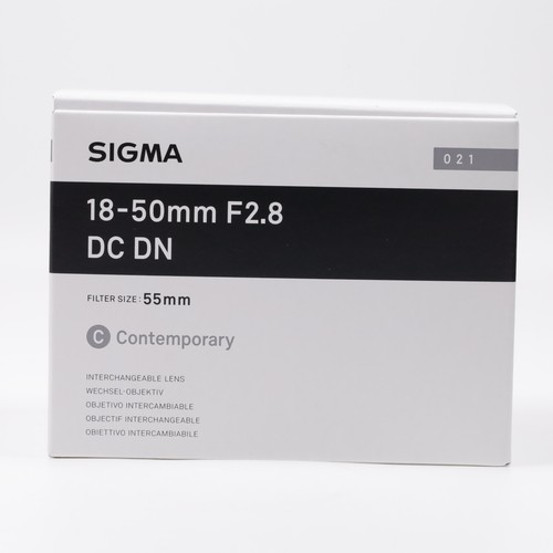 Sigma contemporary 50mm - contemporary, 18-50mm