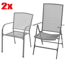 Stapelstuhl Gartenstuhl Stahl