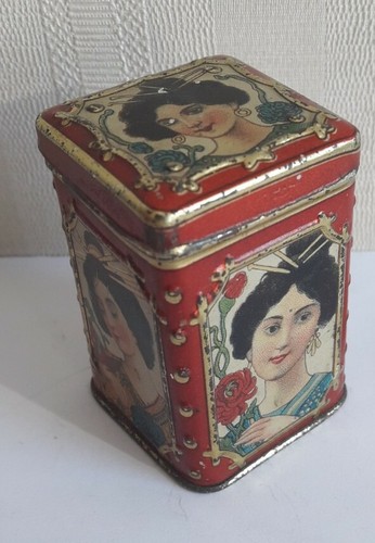 Seltene alte originale teedose - seltene,