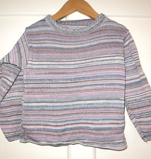 Strick-Pullover Hess-Natur aus Baumwolle, mehrfarbig, Größe: 104