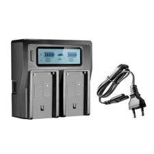 Dual USB LCD Ladegerät für