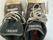 Diesel Chucks Freizeit-Schuhe, Grau-Denim In „used-dirty“-Look,42, mit Fehler