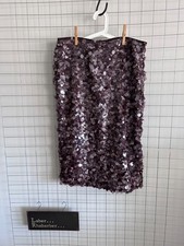 ZARA MIDIROCK MIT PAILLETTEN