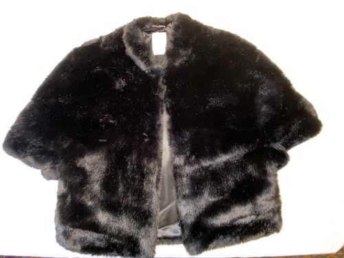 Edler kunstfell bolero damen - kunstfell,
